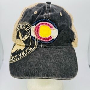 Colorado Unisex Baseball Embroidered Moose Est 1876 Mountain States Specialties